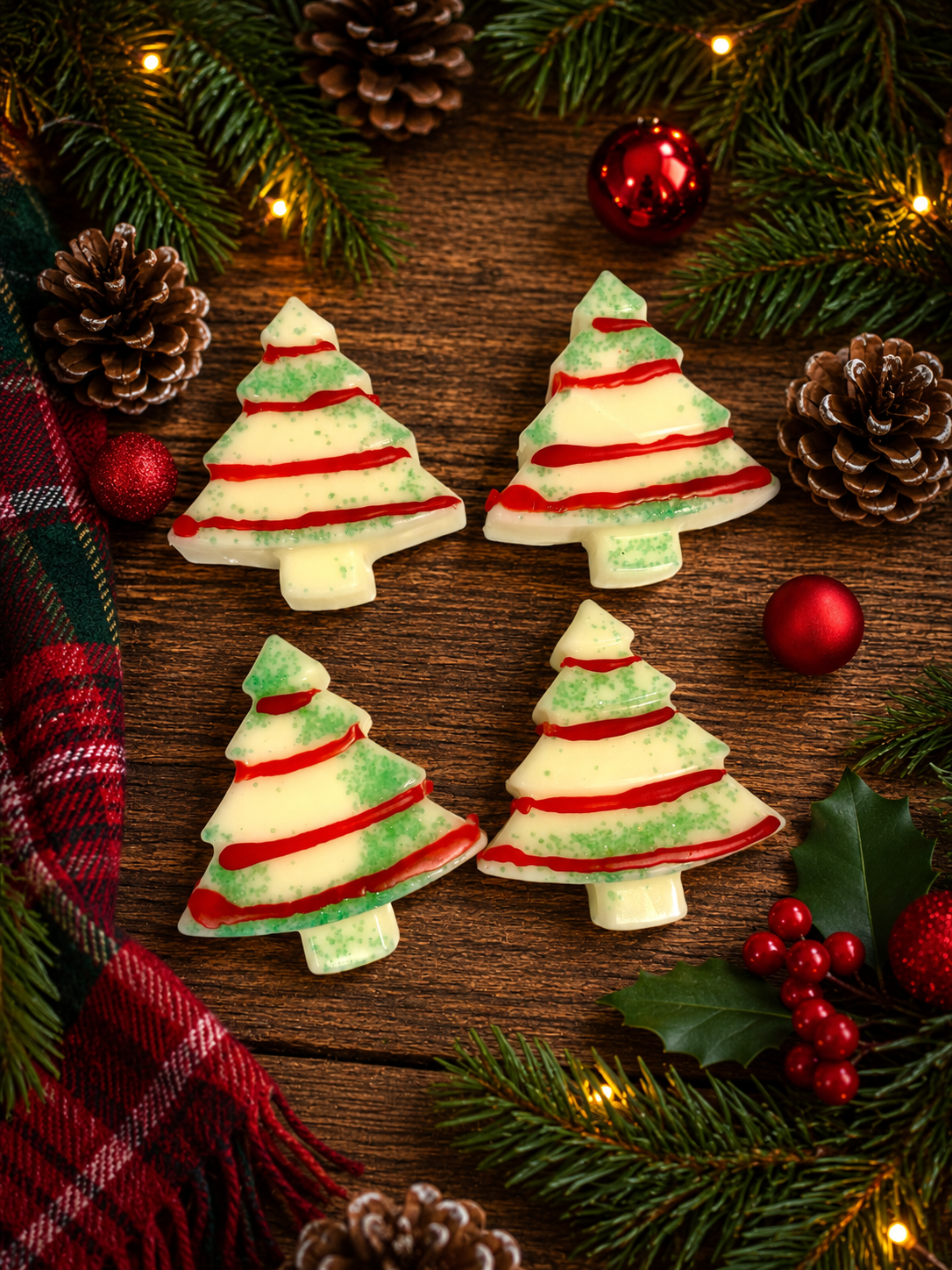 Christmas Tree Snack Cake Wax Melts. 4.40 oz. Winter Wax Melt. 4 Pieces. Soy Wax Melts/Strongly Scented Wax Melts/Wax Tarts for Wax Warmers.