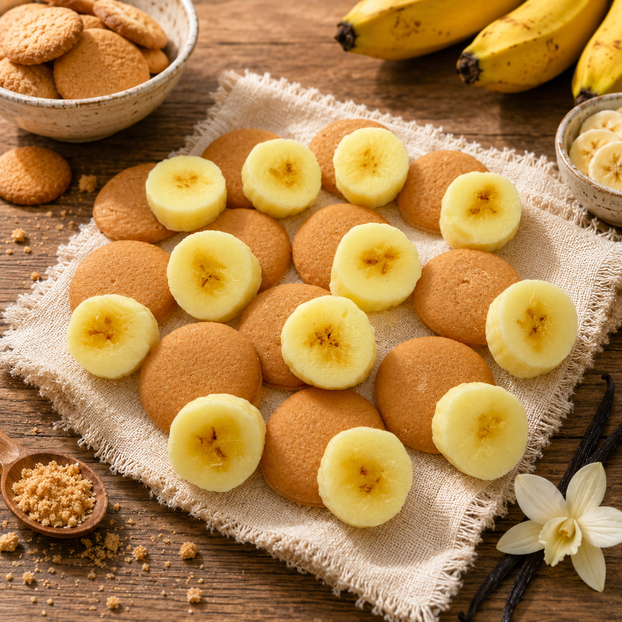 Banana Pudding Wax Melts/Bananas & Vanilla Wafers Wax Melts/Soy Wax Melts/Strongly Scented Wax Melts/Wax Tarts for Wax Warmers. 5.25 oz.