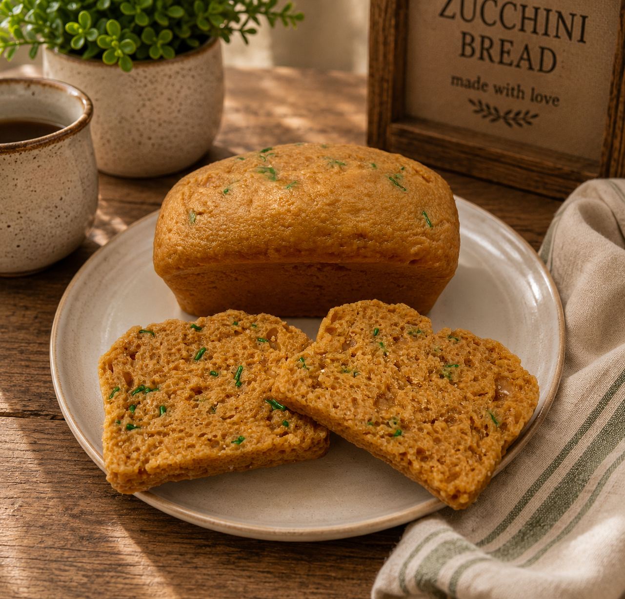 Zucchini Bread Wax Melt. Large Loaf Pan Soy Wax Melt/Strongly Scented Wax Melt. 13 Ounces