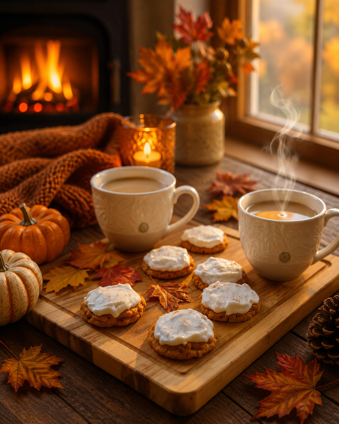 Frosted Pumpkin Spice Cookie Wax Melts. 4.25 oz. Cookie Wax Melts/Soy Wax Melts/Strongly Scented Wax Melts/Wax Tarts for Wax Warmers. 5 Cookies.