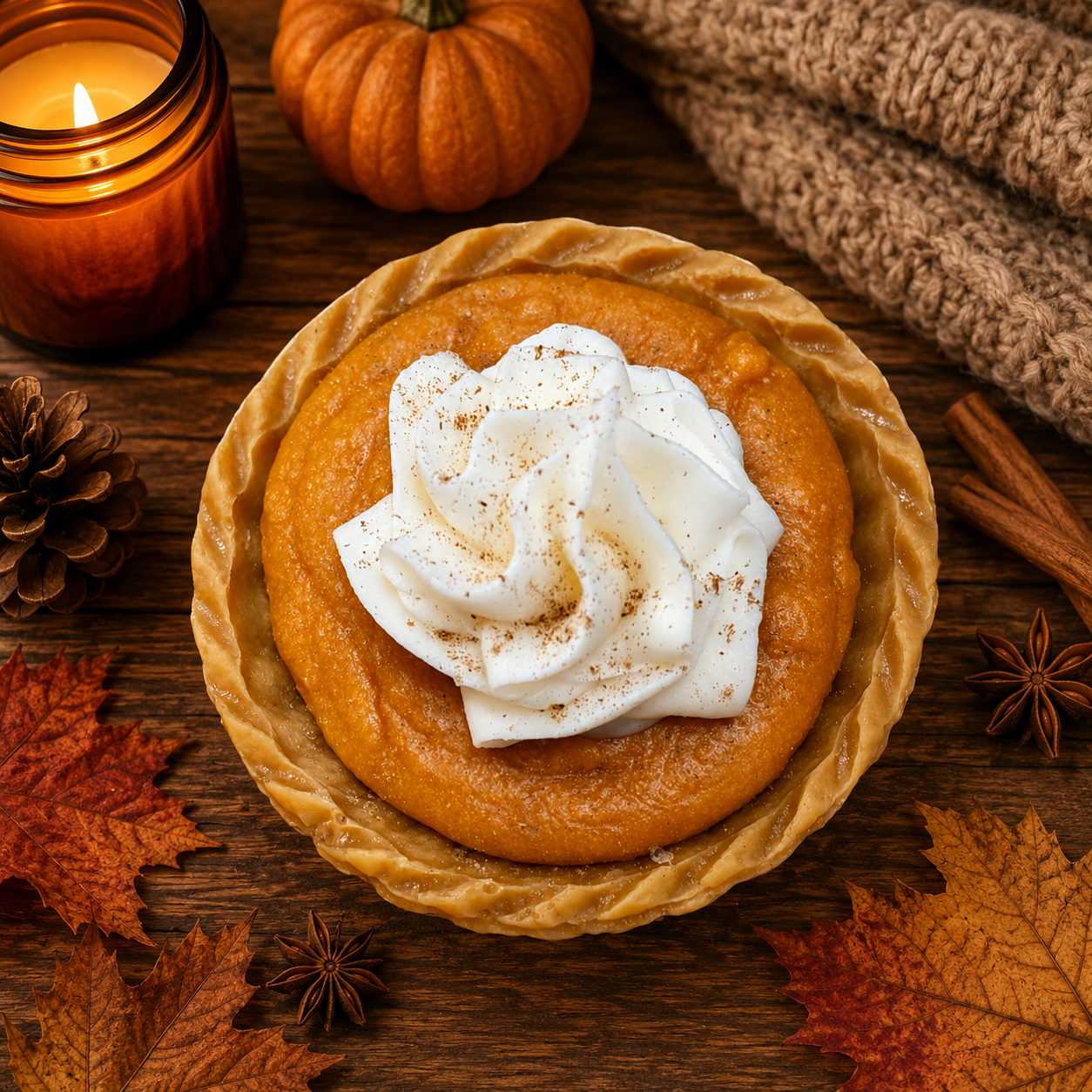 Spiced Pumpkin Pie Wax Melts. 5 oz. Pie Wax Melts/Soy Wax Melts/Strongly Scented Wax Melts/Wax Tarts for Wax Warmers. 2 Pies