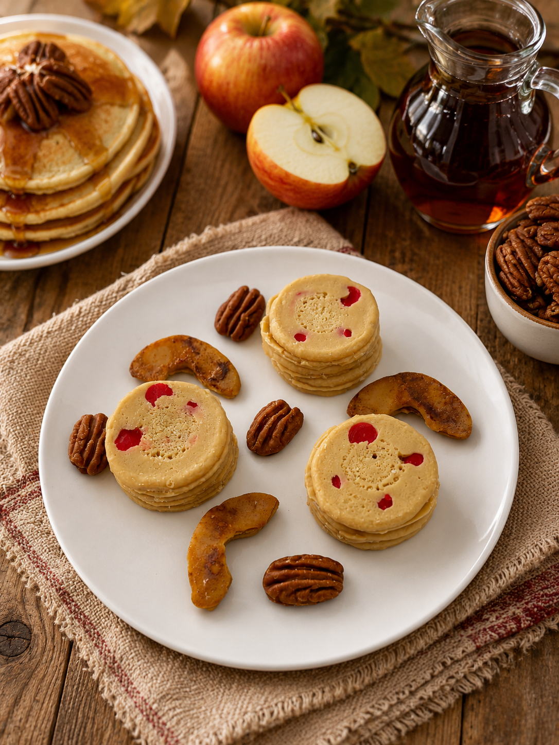 Apple Pecan Pancakes Wax Melts. Bakery Wax Melt. Strongly Scented Wax Melts. 4.55 oz. Dessert Wax Melts/Food Wax Melts/Dessert Wax Melts