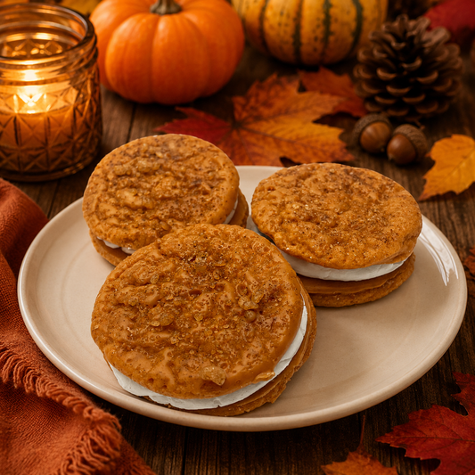 Pumpkin Cookie Crunch Wax Melts. 4 oz. Cookie Wax Melts/Soy Wax Melts/Strongly Scented Wax Melts/Wax Tarts for Wax Warmers. 2 Cookies.