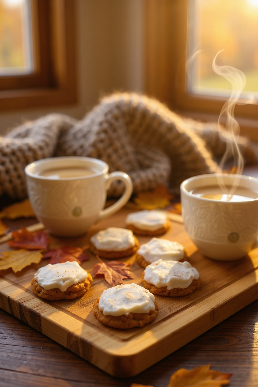 Frosted Pumpkin Spice Cookie Wax Melts. 4.25 oz. Cookie Wax Melts/Soy Wax Melts/Strongly Scented Wax Melts/Wax Tarts for Wax Warmers. 5 Cookies.