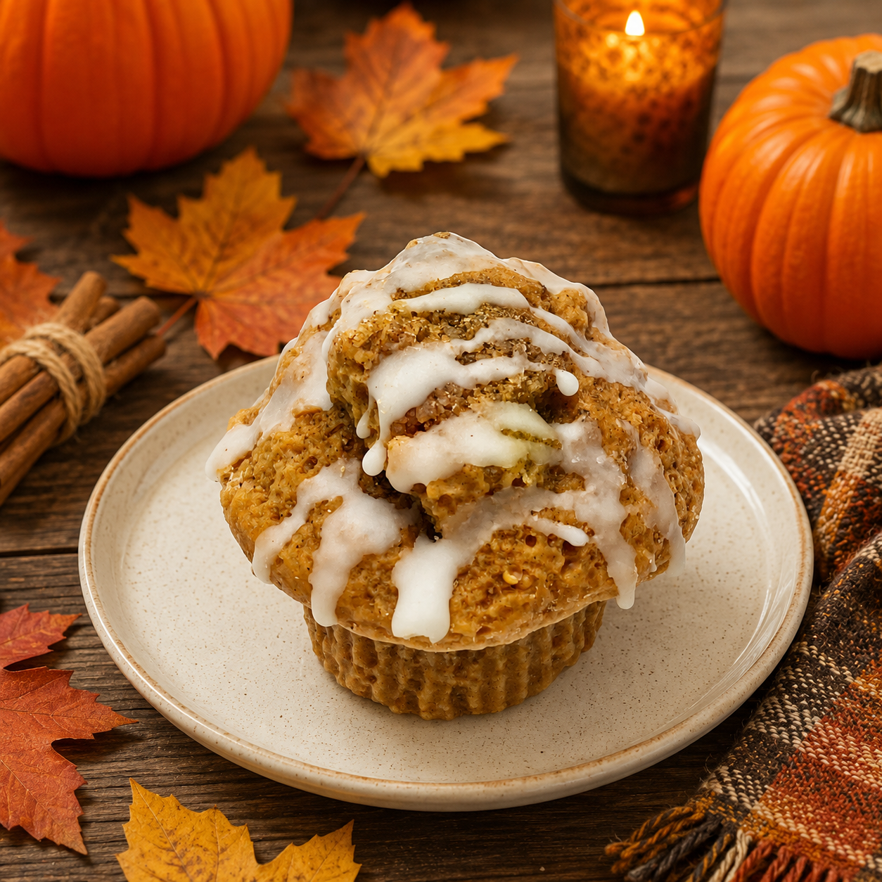 Pumpkin Spice Muffin Wax Melt. 4 Ounces/Soy Wax Melt/Strongly Scented Wax Melts/Wax Tarts for Wax Warmers/Bakery Wax Melts/Muffin. 2 Piece