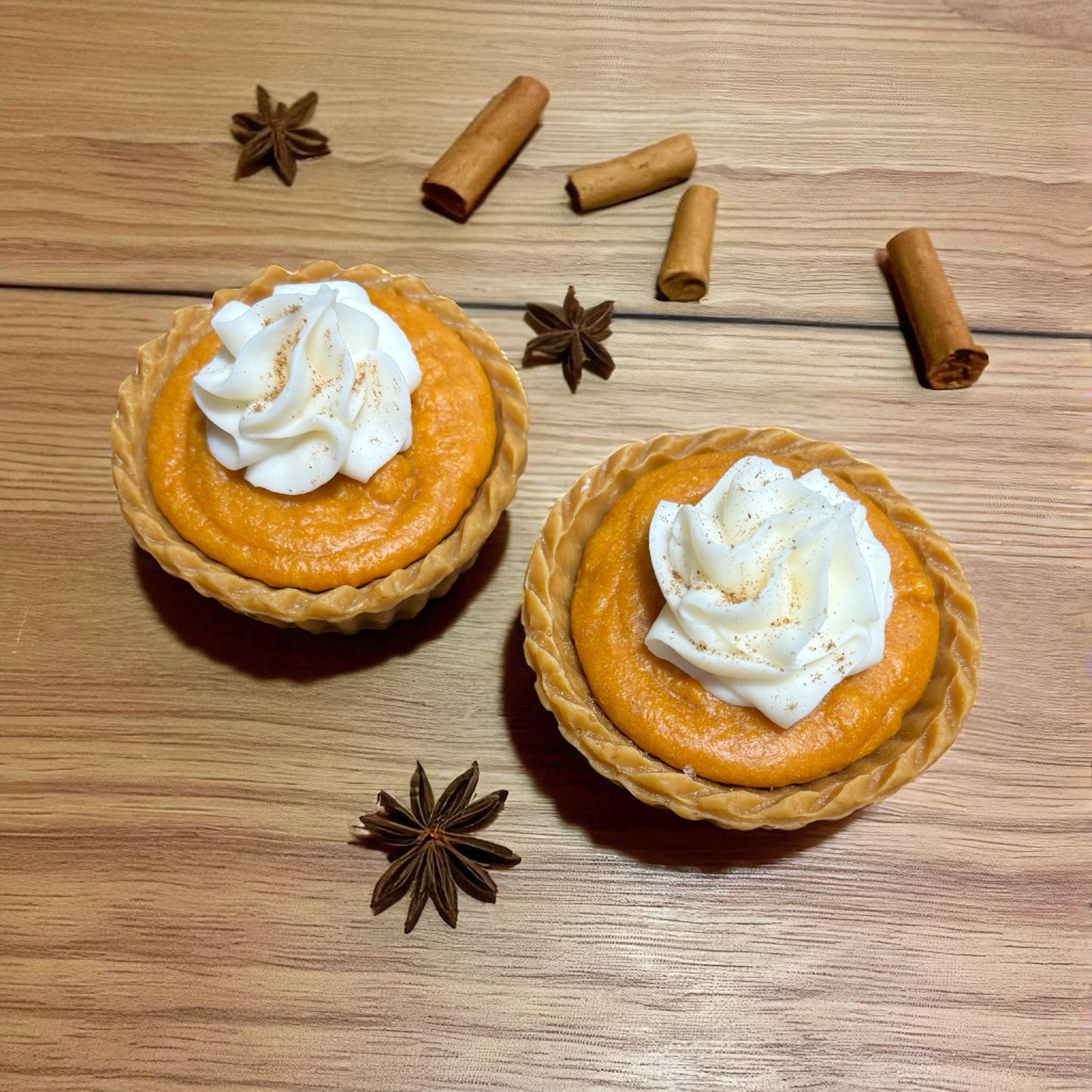 Spiced Pumpkin Pie Wax Melts. 5 oz. Pie Wax Melts/Soy Wax Melts/Strongly Scented Wax Melts/Wax Tarts for Wax Warmers. 2 Pies