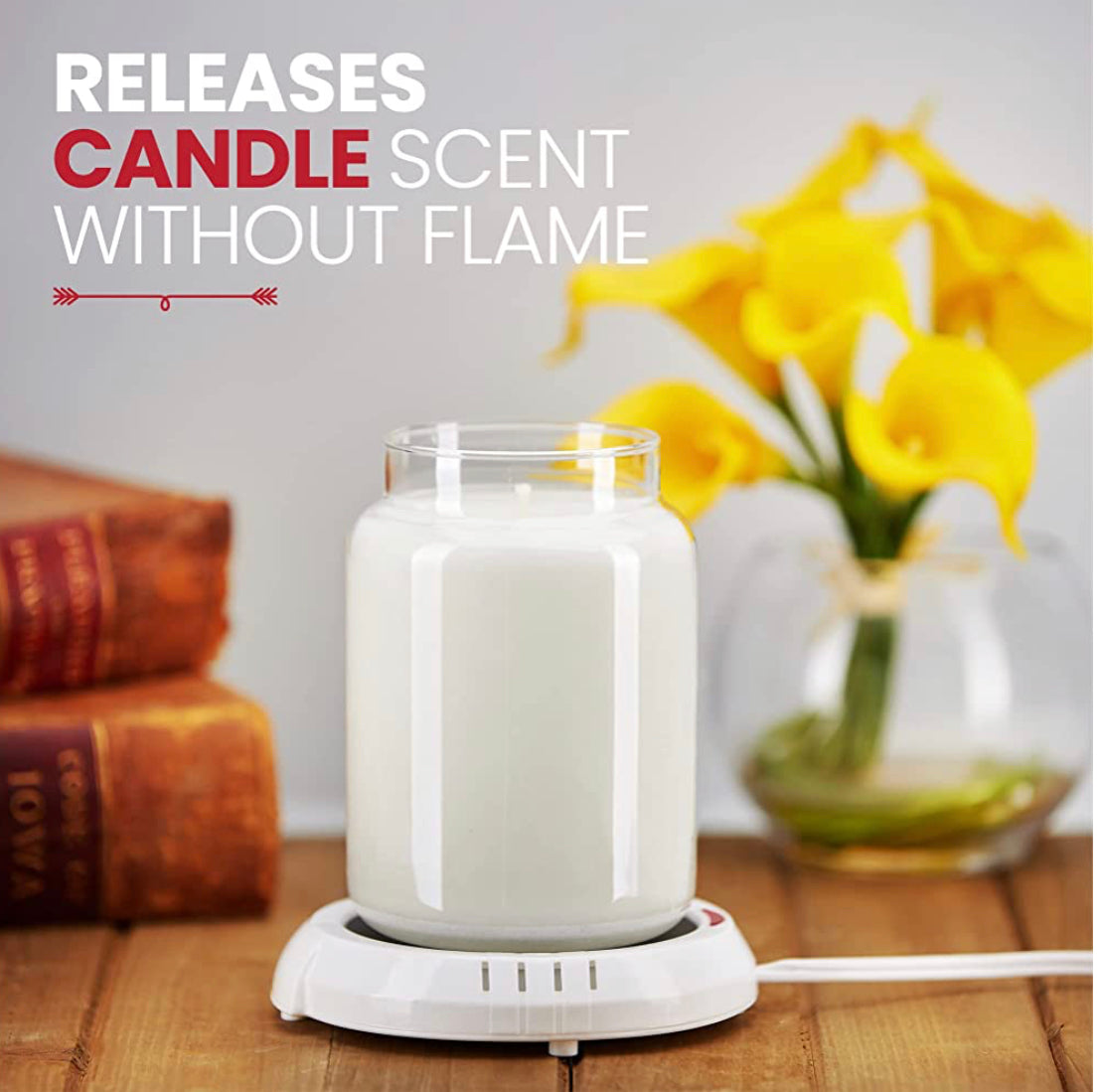 Electric Candle Warmer for Wicked and Wickless Candles