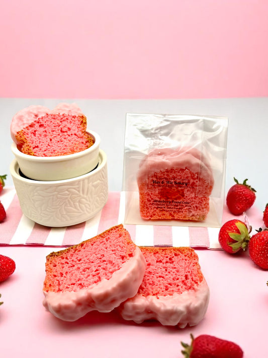 Strawberry Pound Cake Large Wax Melts. 4.50 oz. Bread Wax Melts/Soy Wax Melts/Strongly Scented Wax Melts/2 Large Pieces