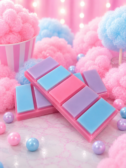 Cotton Candy Snap Bar Wax Melts. 1.75 oz. Summer Sweet Wax Melts/Soy Wax Melts/Strongly Scented Wax Melts.