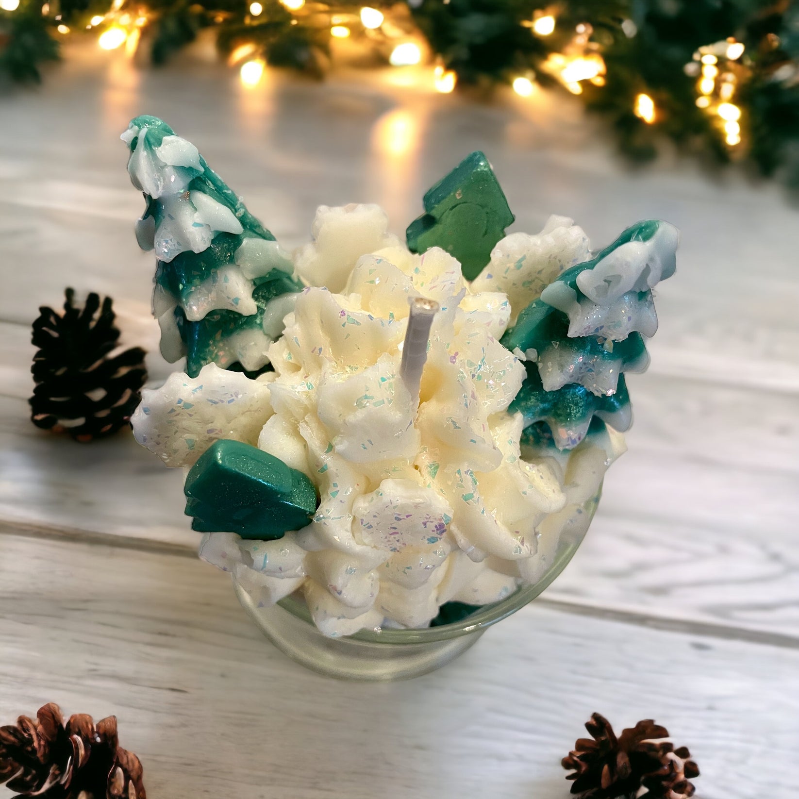 Christmas Tree Soy Candle Christmas Trees & Snowflakes. 13 oz. Candle