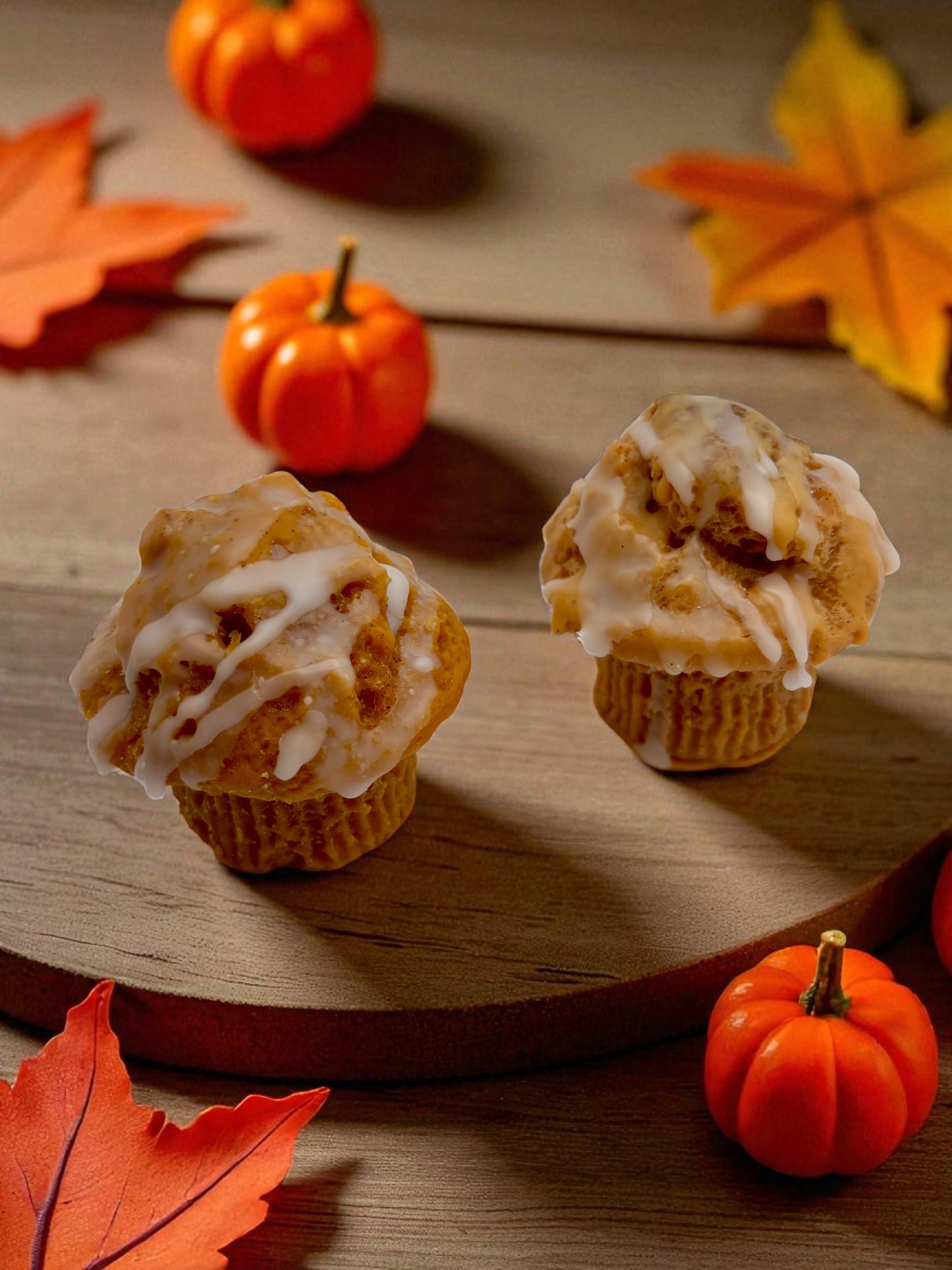 Pumpkin Spice Muffin Wax Melt. 4 Ounces/Soy Wax Melt/Strongly Scented Wax Melts/Wax Tarts for Wax Warmers/Bakery Wax Melts/Muffin. 2 Piece