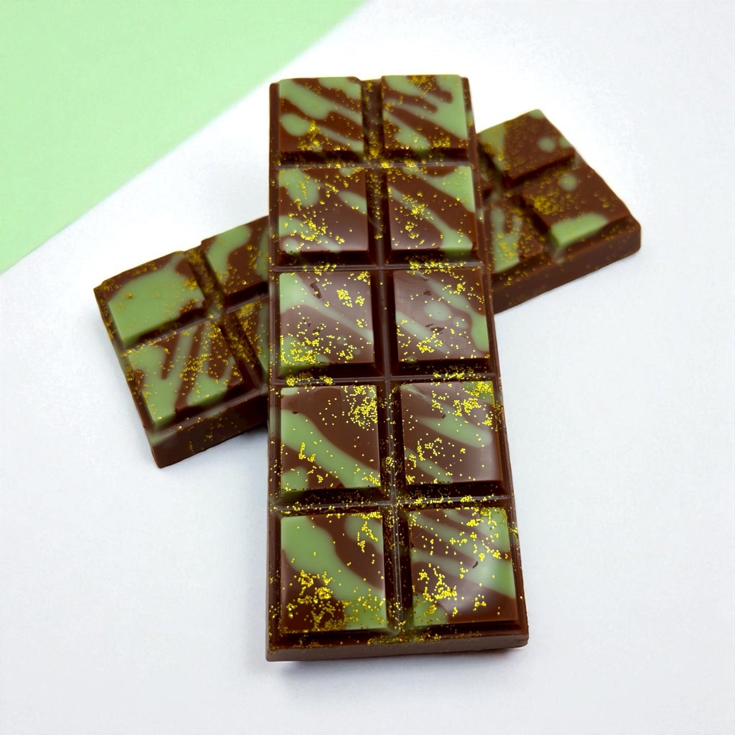 Dubai Chocolate Wax Melts Snap Bar. 2 oz. Soy Wax Melts/Strongly Scented Wax Melts. 1 Bar