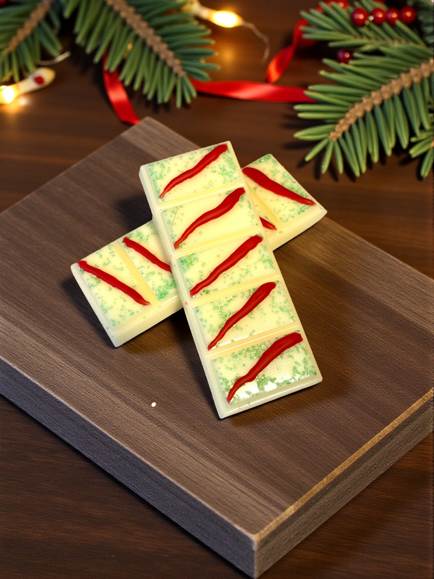Christmas Tree Snack Cake Snap Bar Wax Melt. 1.75 oz. Winter Wax Melt/Soy Wax Melts/Strongly Scented Wax Melts/Wax Tarts for Wax Warmers.