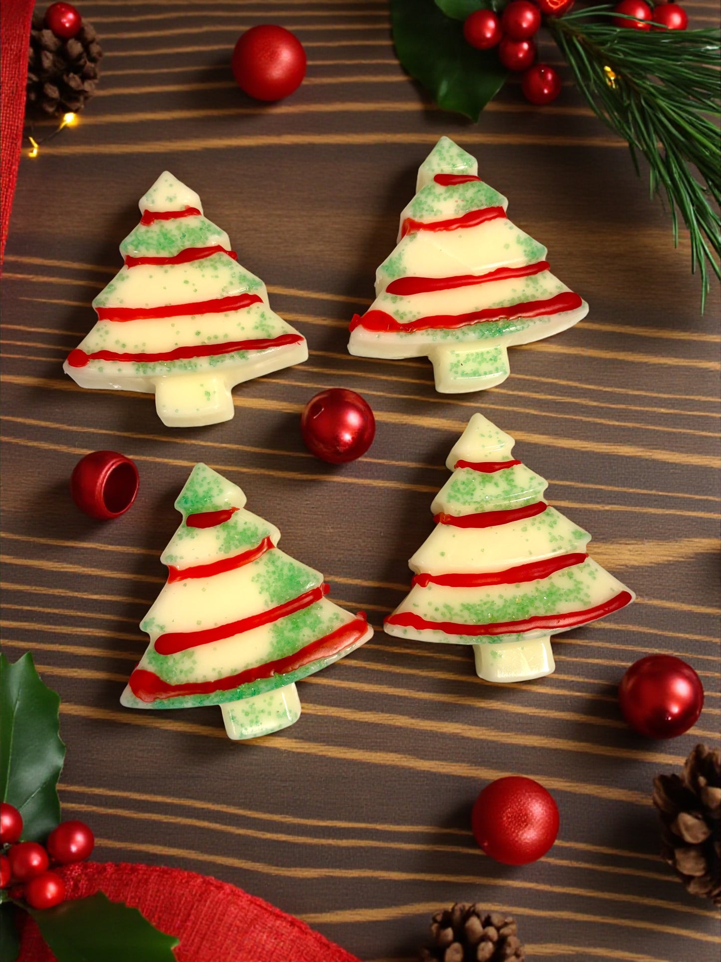 Christmas Tree Snack Cake Wax Melts. 4.40 oz. Winter Wax Melt. 4 Pieces. Soy Wax Melts/Strongly Scented Wax Melts/Wax Tarts for Wax Warmers.